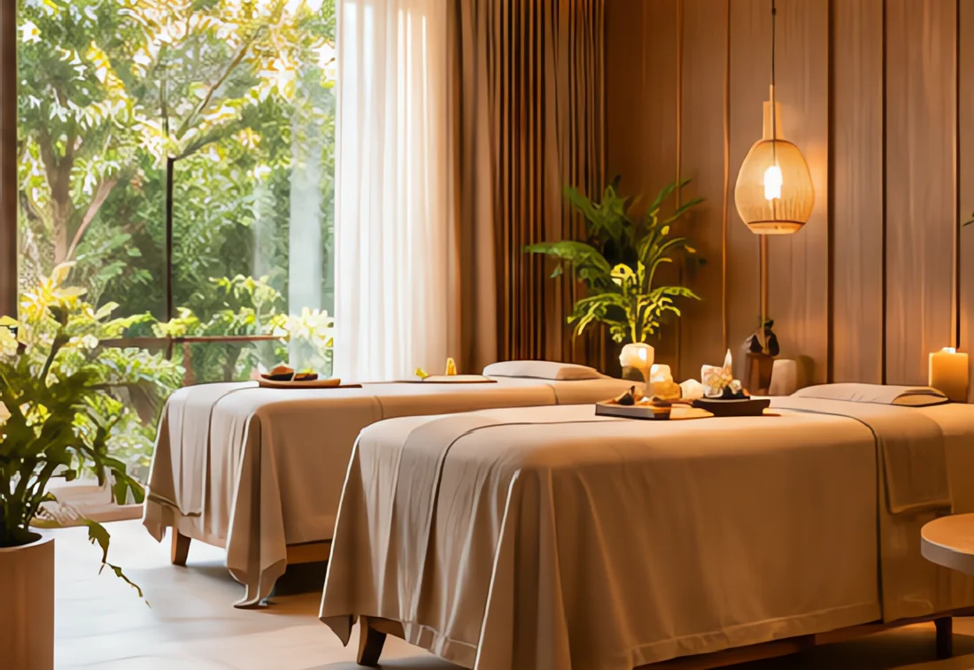 Phòng trị liệu ánh nến ấm